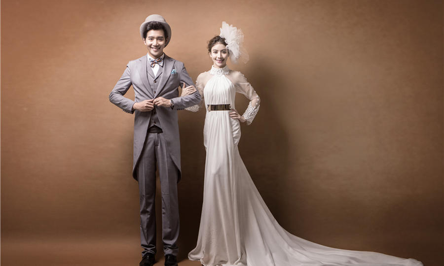 Mr刘Ms冷的韩式唯美婚纱照