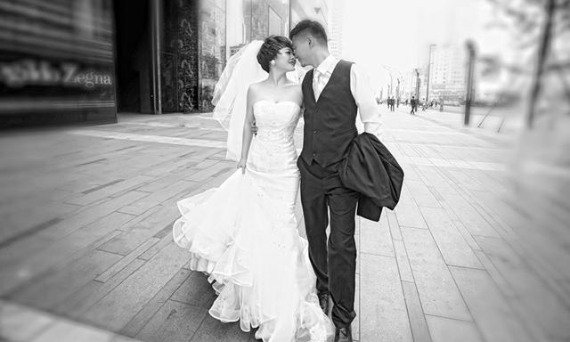 【原宿摄影】经典黑白的恋情