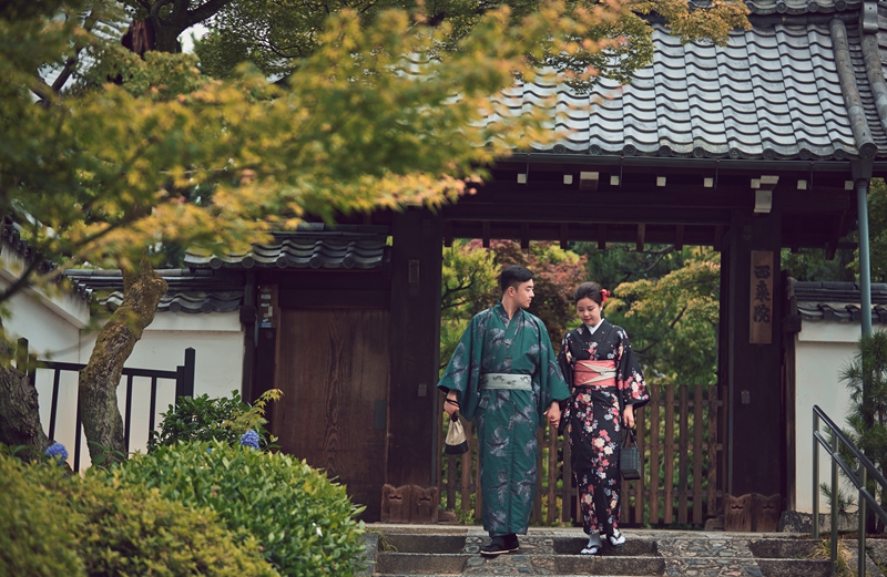 旅拍在日本——【京都爱情故事】