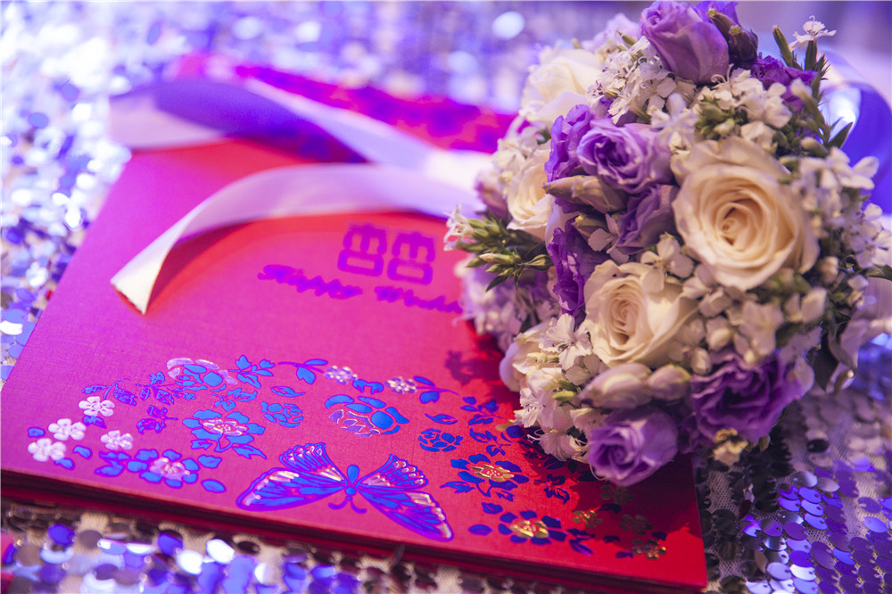紫色爱恋——遇见幸福 紫色主题婚礼