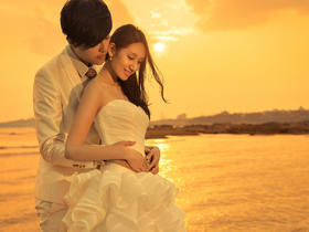 青岛尚城海景婚纱拍摄---独创自然美学风
