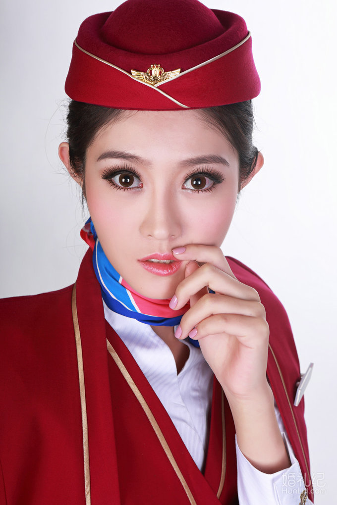 空姐烫头素颜照片_生活频道 空姐烫头素颜照片