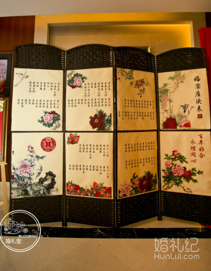 迎宾区 主题logo迎宾牌创意设计2个 欧式铁艺画架2个 简欧相框2