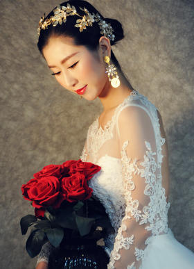 Dazzling婚纱——时尚复古风