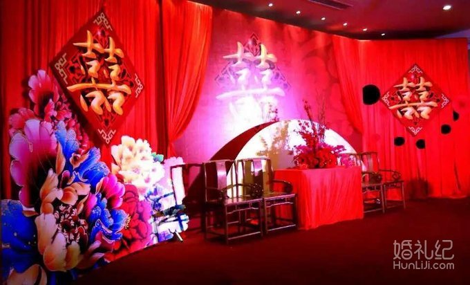 新中式婚礼_欧式效果图 新中式婚礼
