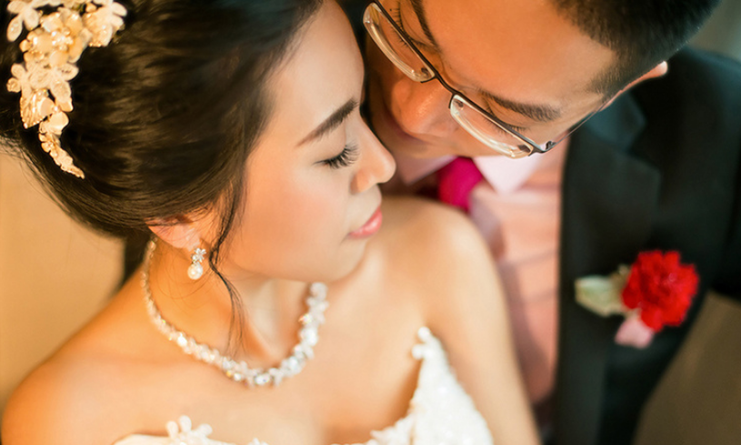 婚照只是幸福的缩影 封存了我们的爱~